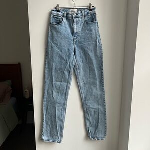 Abercrombie & Fitch Light Blue Straight Leg Jeans
